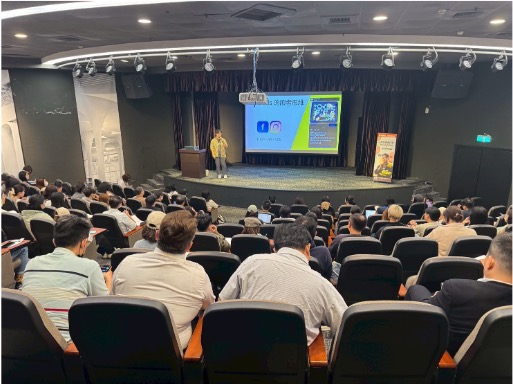 世豐老師受邀百人企業演講，滿座聆聽 Threads 實戰分享